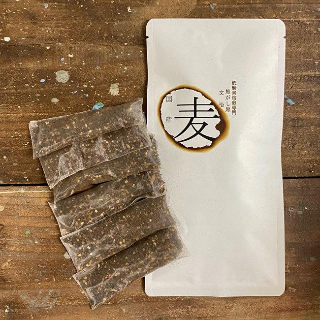 焦がし屋 文治 麦茶 低酸素焙煎 水出し 麦茶パック 5g ×6包 スティック ティーバッグ 持ち歩き ペットボトルにも 国産 むぎちゃ 大麦 ノンカフェイン |  | 02