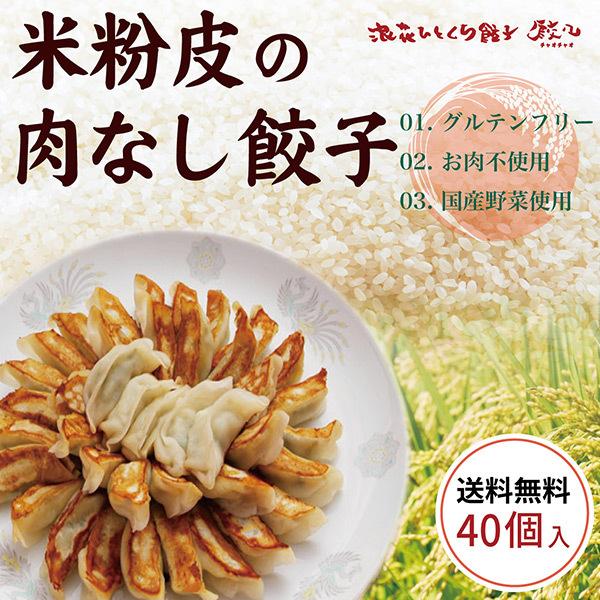 米粉皮の餃子 肉不使用 40個 野菜餃子 チャオチャオ 冷凍ぎょうざ 小麦 アレルギー グルテンフリー ノンミート 大豆ミート お取り寄せ 肉なし ヴィーガン Gcc チャオチャオ餃子通販サイト 通販 Yahoo ショッピング