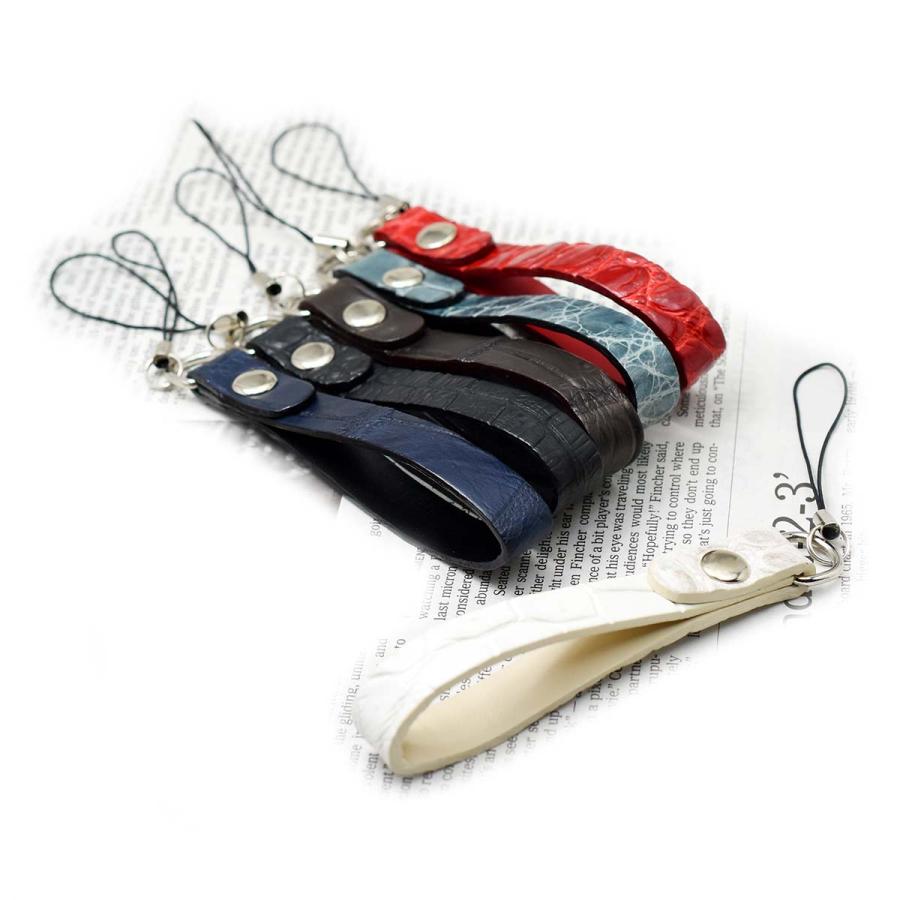 SUNNEI スンネイ レザー ストラップ ウォレット クロコ型押し 美品 SUNNEI スンネイ レザー ストラップ ウォレット クロコ型押し 美