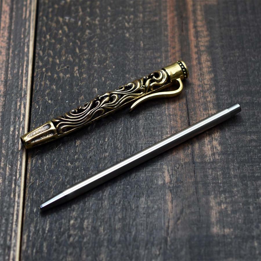 真鍮製 アラベスク＆リリィー 唐草模様 百合の紋章 ゴシック