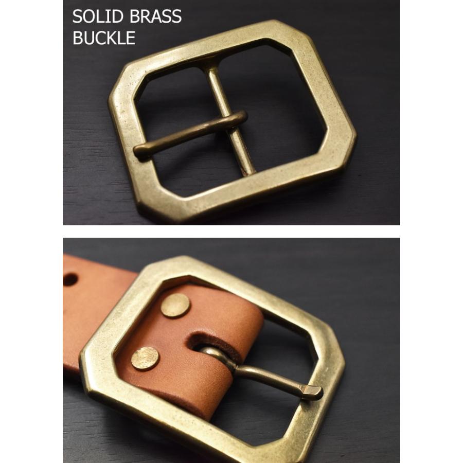 日本製 レザーベルト用 バックル 単品 真鍮製 ベルト幅40mmまで対応 68g重厚ナロースクエアバックル  :brassbuckle-025:CHAOS accessory 通販 