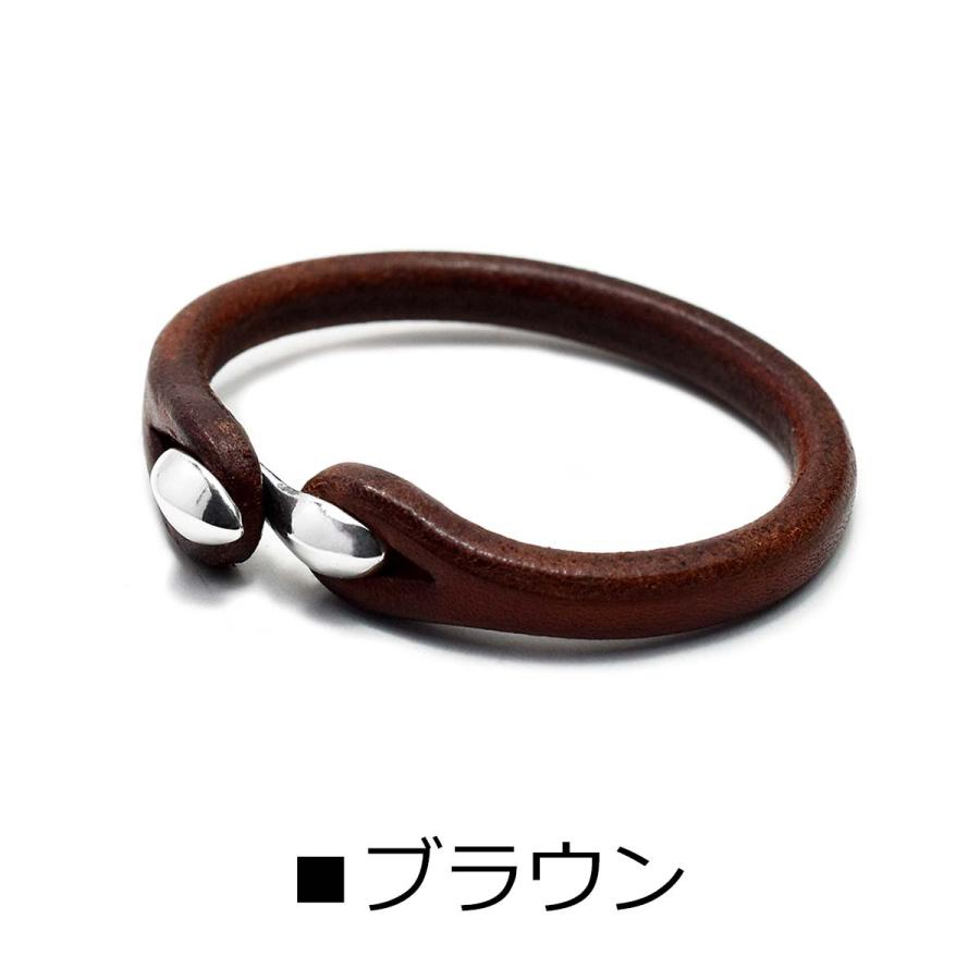 池之端銀革店 Cramp クランプ サドルレザー シルバー925 Sカン