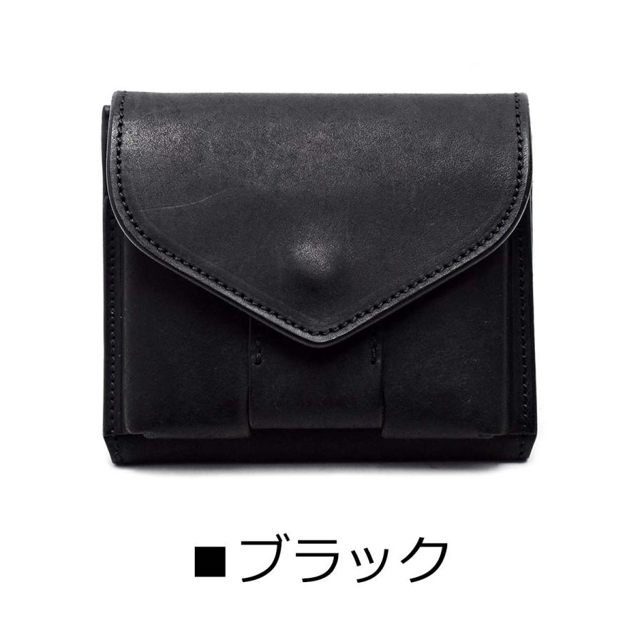 三つ折り ミニ財布 革 本革 池之端銀革店 Cramp クランプ Cr-602