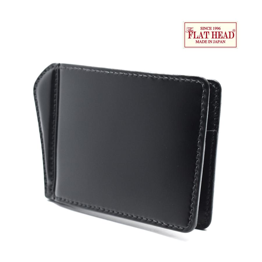 The Flat Head 手縫い 財布 二つ折り財布 札バサミ 本革 フラット  