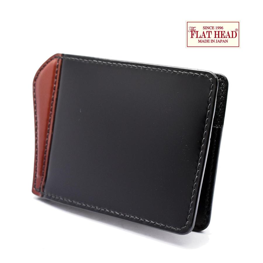 The Flat Head 手縫い 財布 二つ折り財布 札バサミ 本革 The Flat Head 手縫い 財布 二つ折り財布 札バサミ 本革