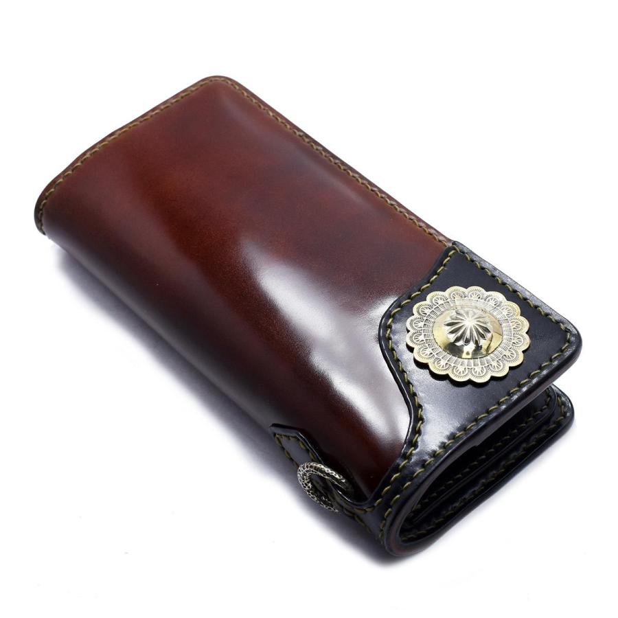 楽天市場】フラットヘッド ウォレット コードバンの通販 フラット