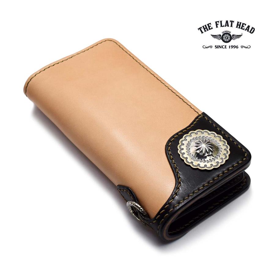 The Flat Head 長財布 財布 フラットヘッド FLATHEAD 手縫い 多脂革 