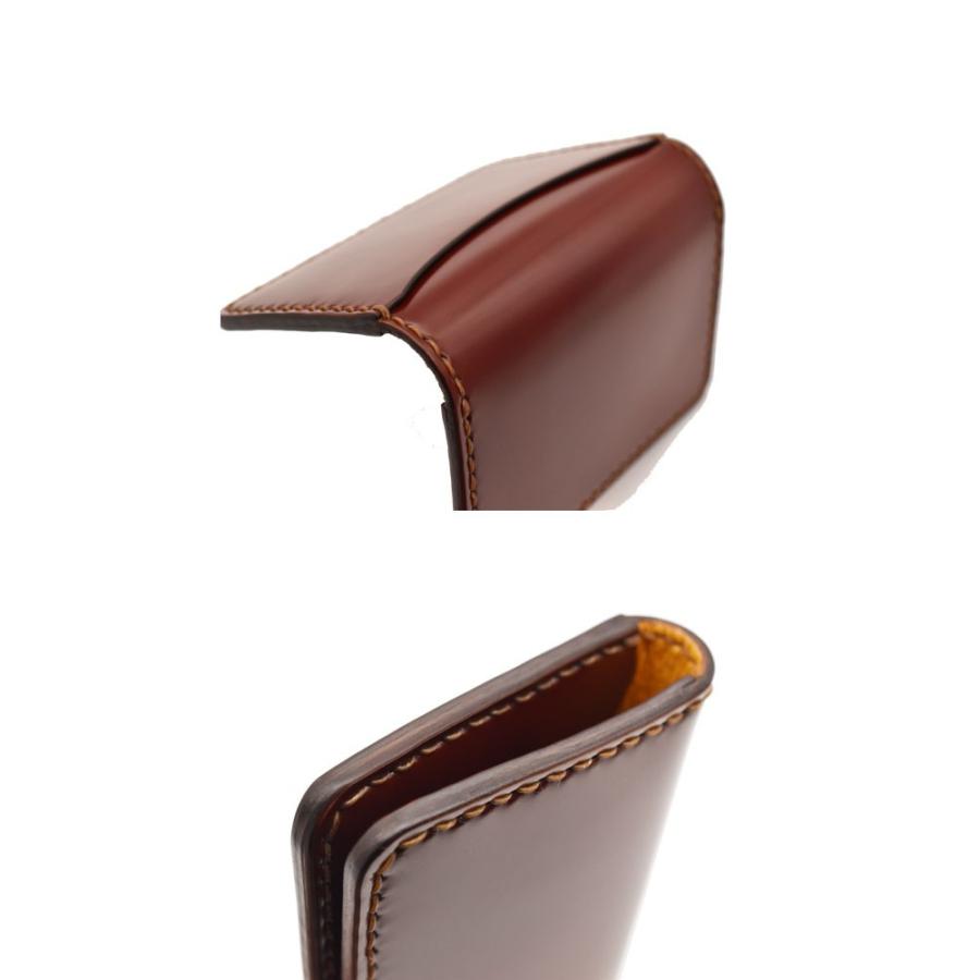 フラットヘッド　コードバン　名刺入れ The Flat Head カードケース 名刺入れ 手縫い 【当店のみ