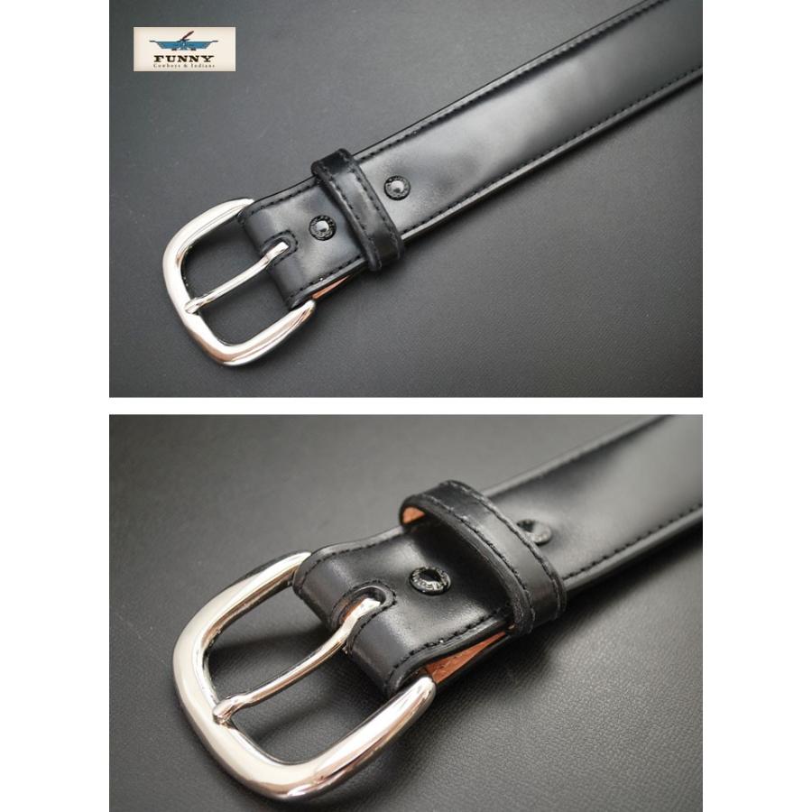 ファニー 財布 本革ベルト BELT 真鍮バックル コードバンベルト 