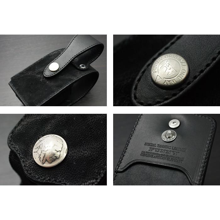 黒 レザー 電子タバコケース スナップボタン式 黒 レザー 電子タバコケース スナップボタン式