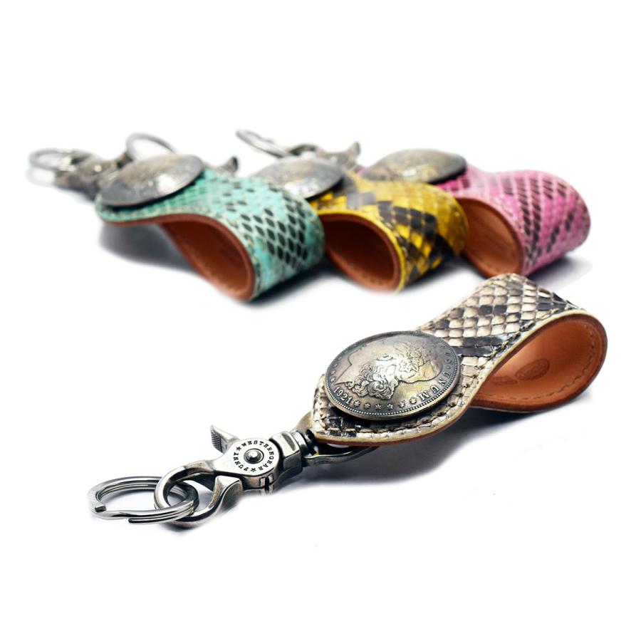 ファニー 財布 ベルトループ/ループキーホルダー １＄モーガンコイン/パイソン キーホルダー FUNNY |  | 03