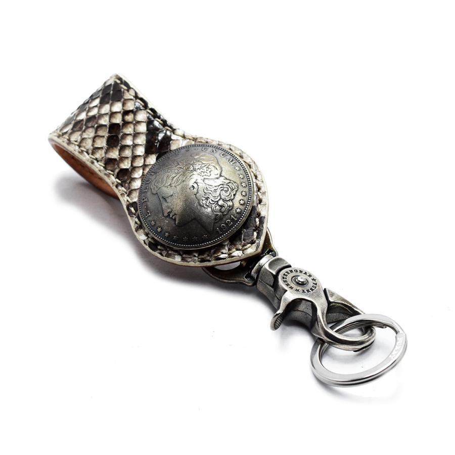 ファニー 財布 ベルトループ/ループキーホルダー １＄モーガンコイン/パイソン キーホルダー FUNNY |  | 04