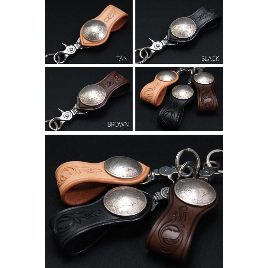 FUNNYレザーチェーン＋キーホルダー FUNNY公式ストア ファニー ノーマルヘッドループキーホルダー