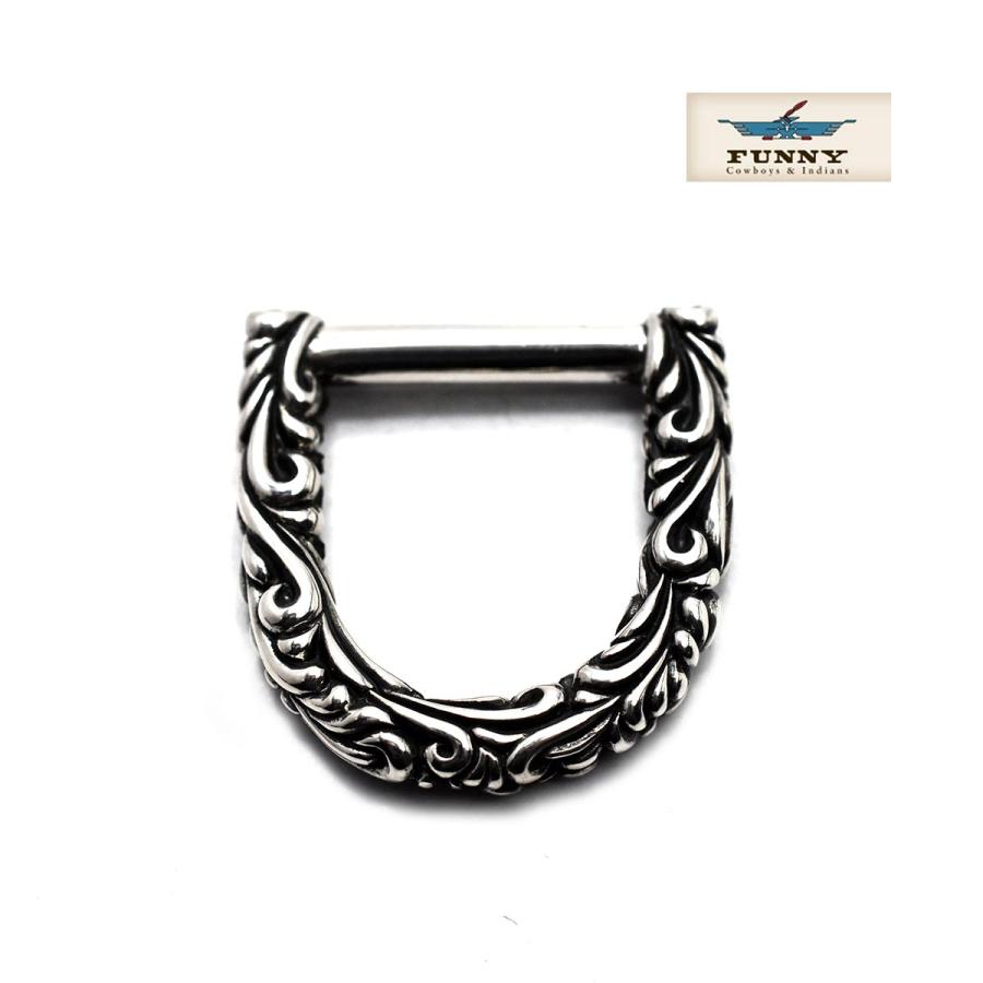 FUNNY ファニー】ドロップハンドル ウォレットパーツ Scroll D Ring