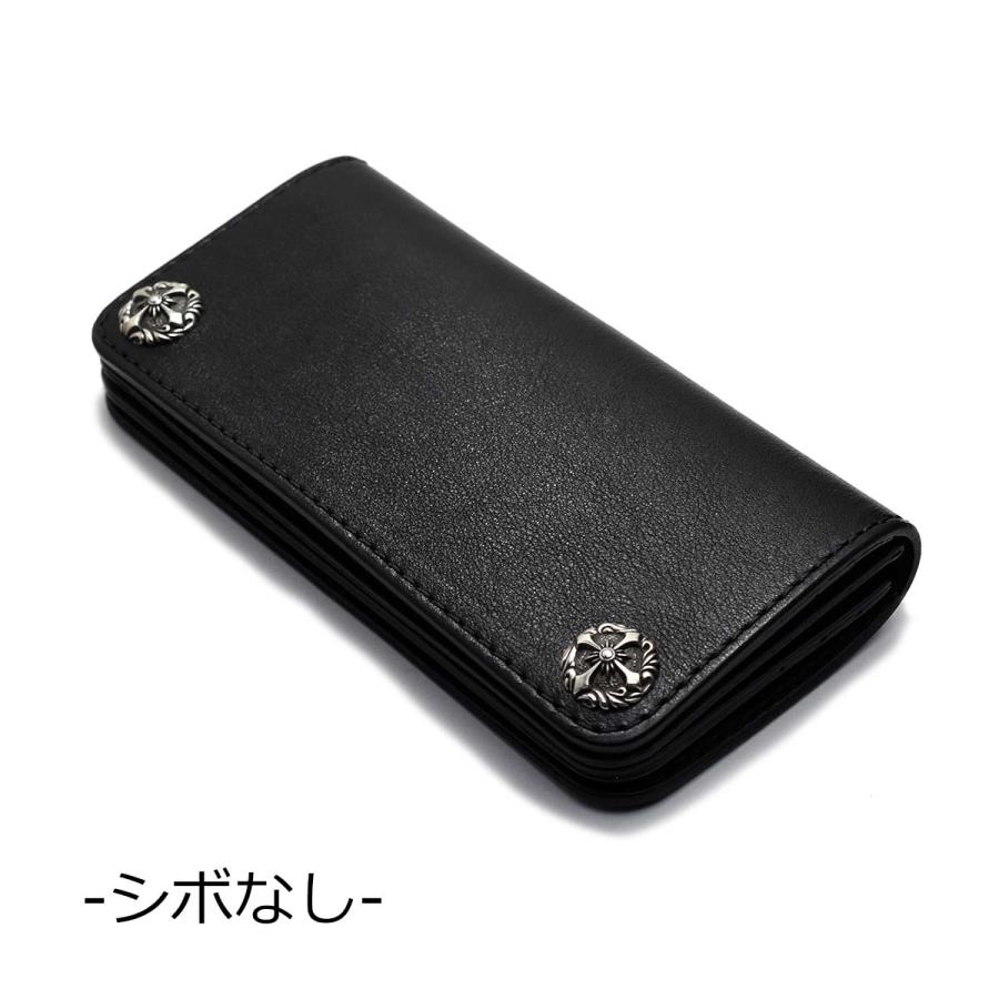 ファニー 財布 長財布 メンズ ロングウォレット  SLOW WALLET /スローウォレット/シュリンクレザー ブラック FUNNYの画像