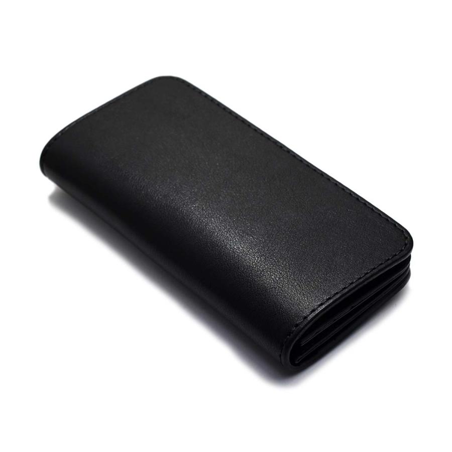 ファニー 財布 長財布 メンズ ロングウォレット  SLOW WALLET /スローウォレット/シュリンクレザー ブラック FUNNYの画像