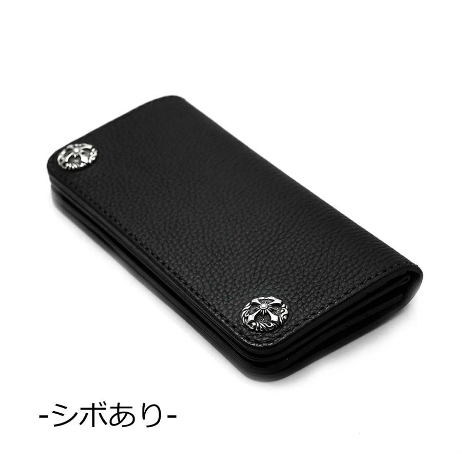 ファニー 財布 長財布 メンズ ロングウォレット  SLOW WALLET /スローウォレット/シュリンクレザー ブラック FUNNYの画像