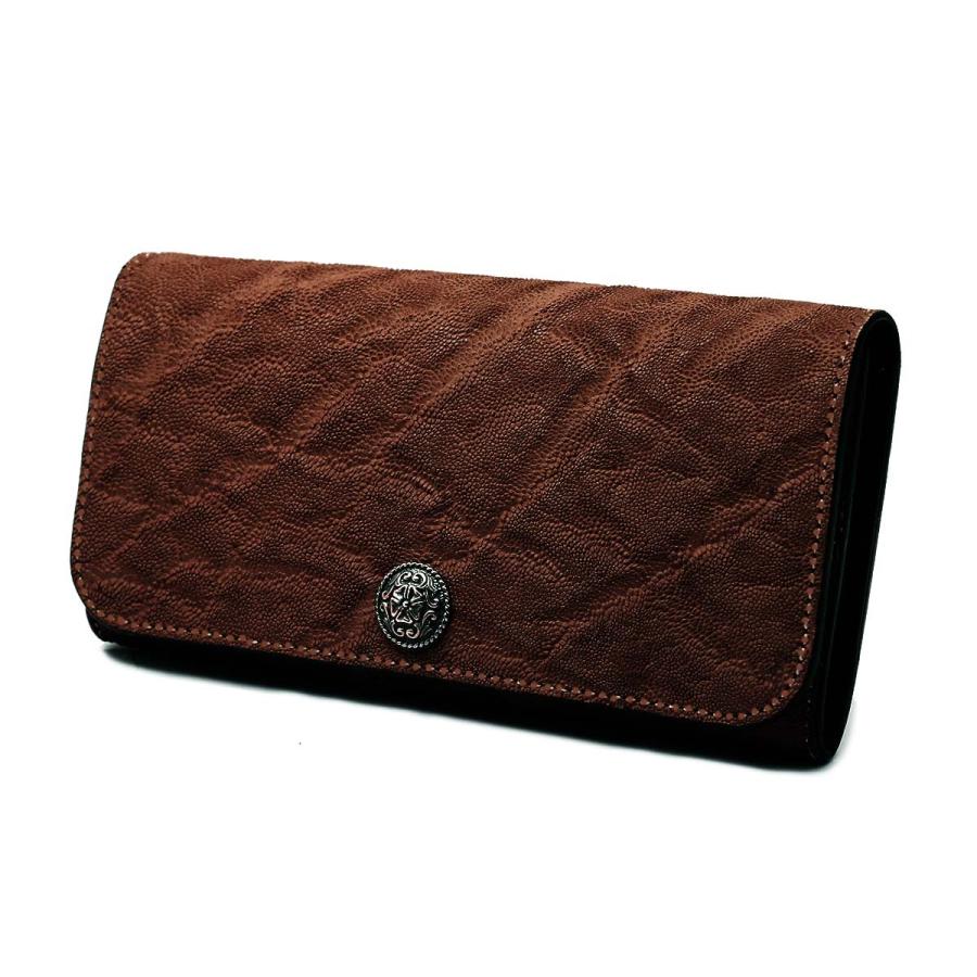 ファニー 財布 長財布 ロングウォレット TRIFORD WALLET/トライフォードウォレット エレファント/ブラウン FUNNYの画像