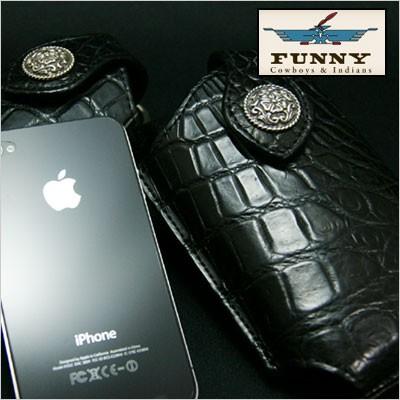 ファニー 財布 スマートフォンケース クロコダイル【iPhone SE 5 5s 12mini対応】 FUNNY | 