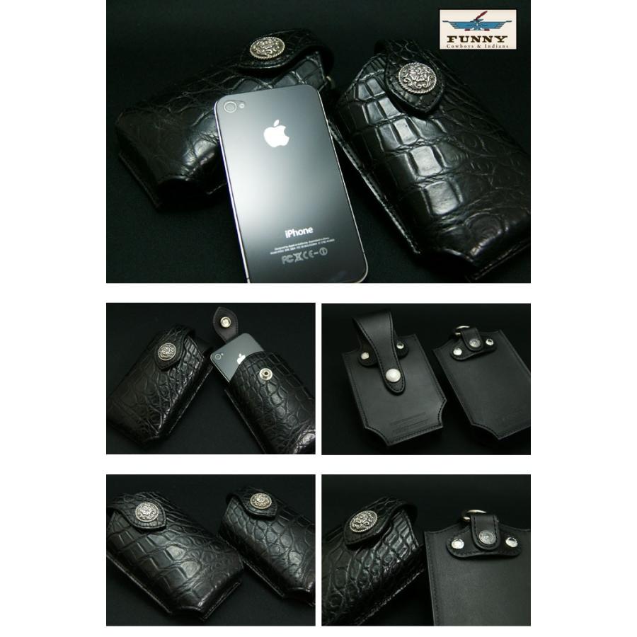 ファニー 財布 スマートフォンケース クロコダイル【iPhone SE 5 5s 12mini対応】 FUNNY |  | 01