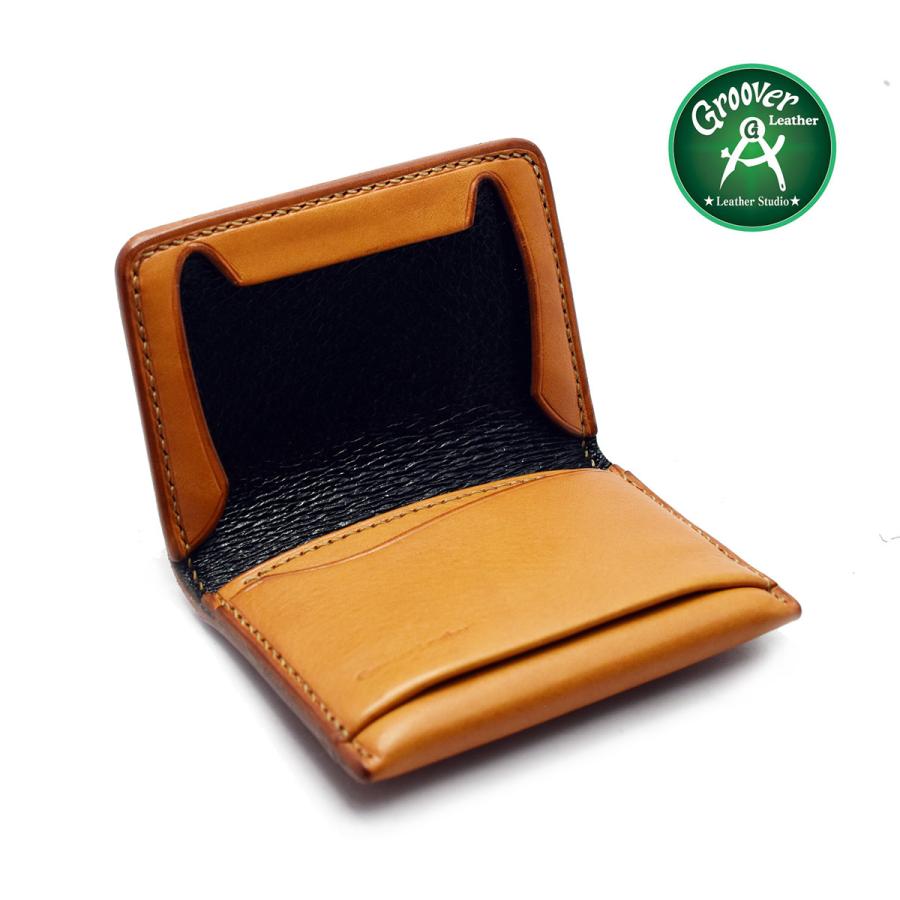 財布 小銭入れ コインケース グルーバーレザー GCC-100-NBRN 手縫い フラップロック式 ナチュラルブラウン 日本製 牛革 : CHAOS  accessory - 通販 - Yahoo!ショッピング