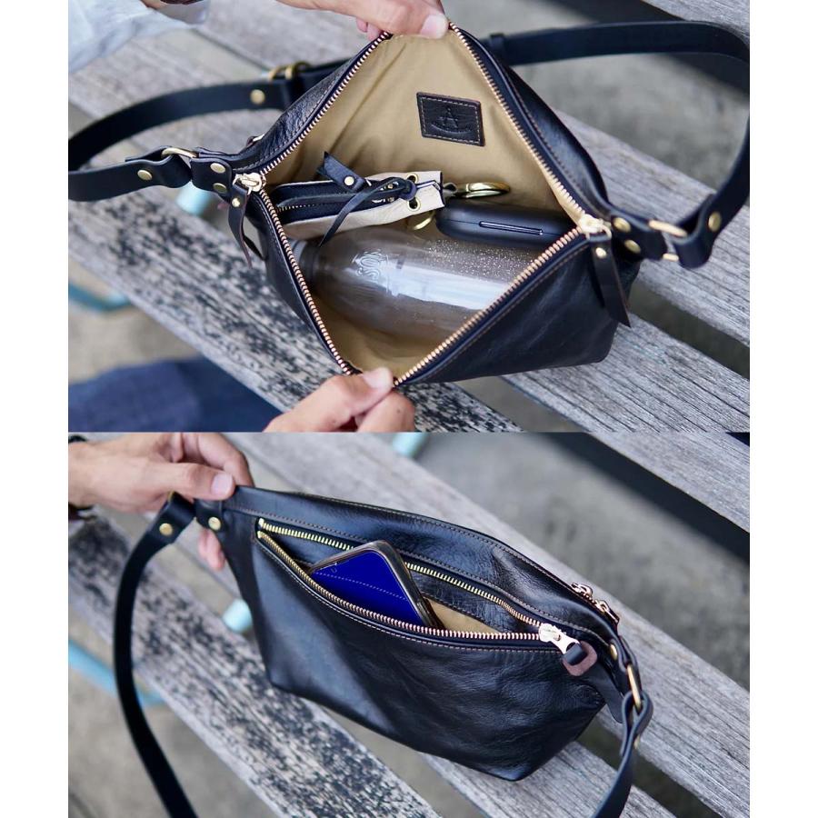 日本製 本革 バッグ 鞄 Groover Leather グルーバーレザー 馬革 ホース