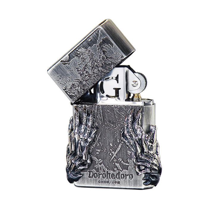 ドロヘドロ ニカイドウ　Zippo GEAR TOP ライター：ドロヘドロ ニカイドウ 両面加工