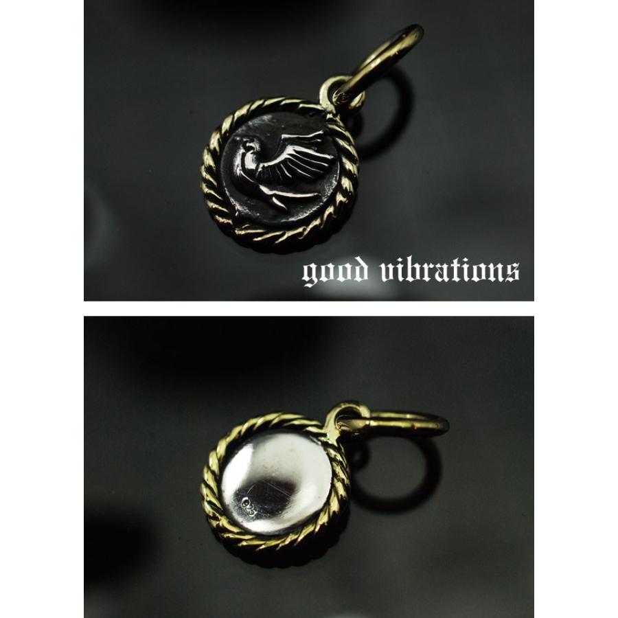 正規取扱店】good vibrations スワロー ツバメ 燕 チャーム ペンダント 