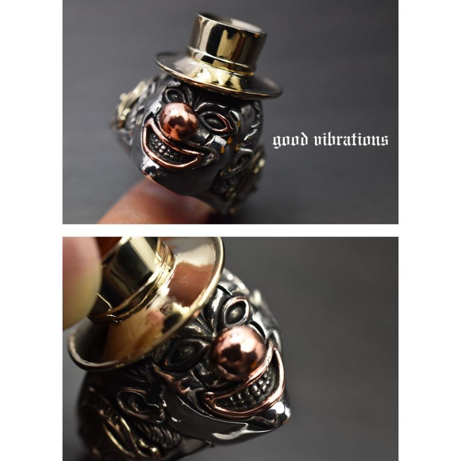 正規取扱店】good vibrations 指輪 リング 道化師 クラウン ピエロ