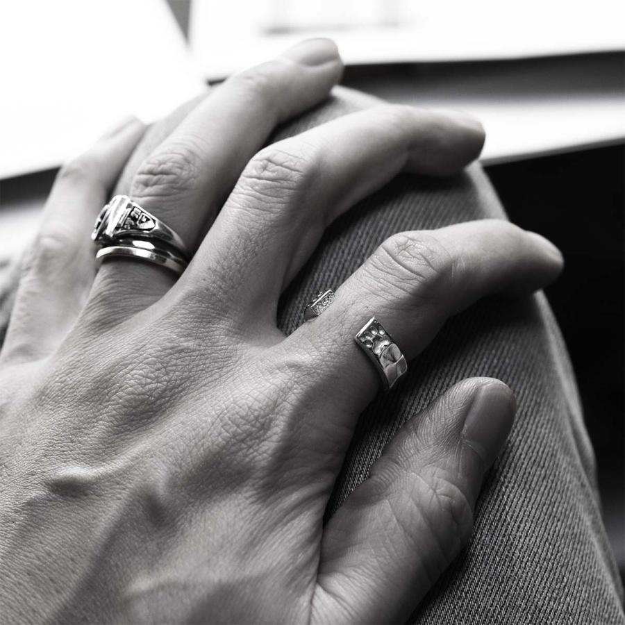 MILOR リング指輪SV925 シルバー編み込みイタリアヴィンテージ