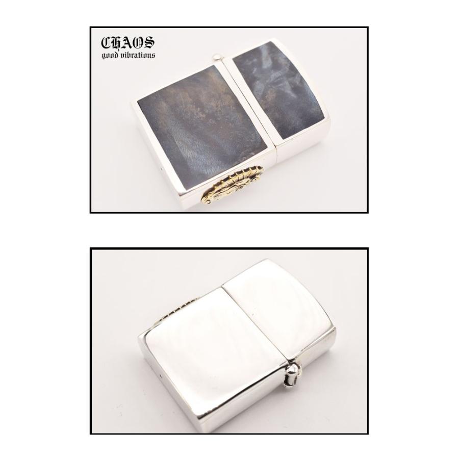 ZIPPO（ジッポー） ZIPPO型 シルバー925ケースライター 重厚