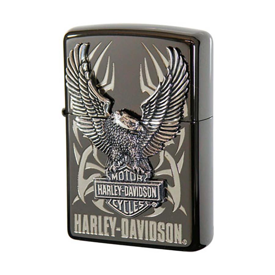 ハーレーダビッドソン ZIPPOケース 美品 USA製 ZIPPO (ジッポ) HARLEY-DAVIDSON 限定 台座付 ZIPPO ケース付