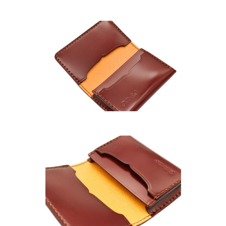The Flat Head（フラッドヘッド） カードケース 名刺入れ 手縫い