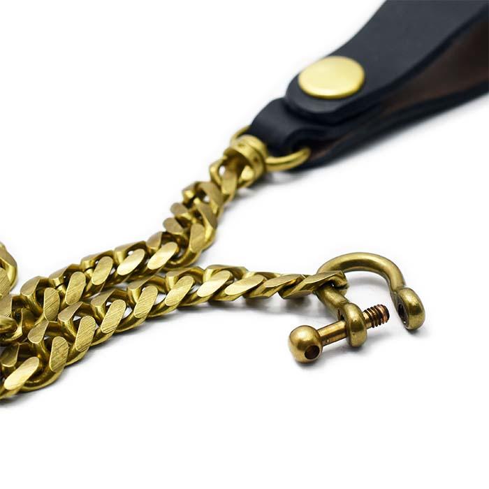 OPUS インセプション 財布 ウォレットチェーン UKサドル＆ブラス