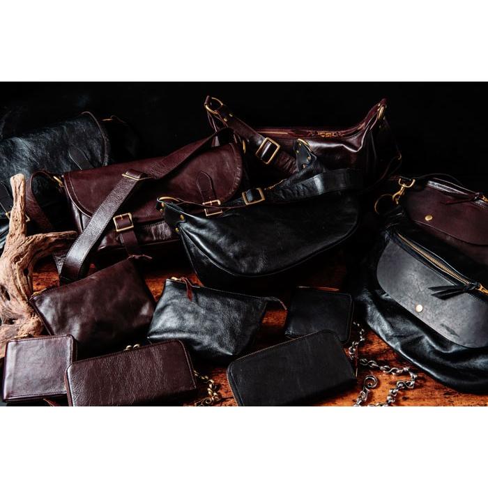 OPUS インセプション 財布 茶芯レザー 馬革 ホースハイド