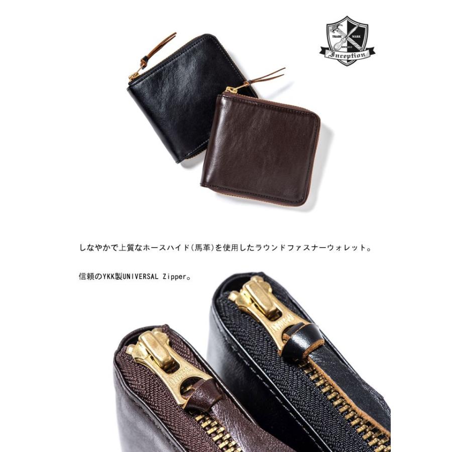OPUS インセプション 財布 二つ折り財布 馬革 ホースハイド OPUS インセプション 財布 二つ折り財布 馬革 ホースハイド