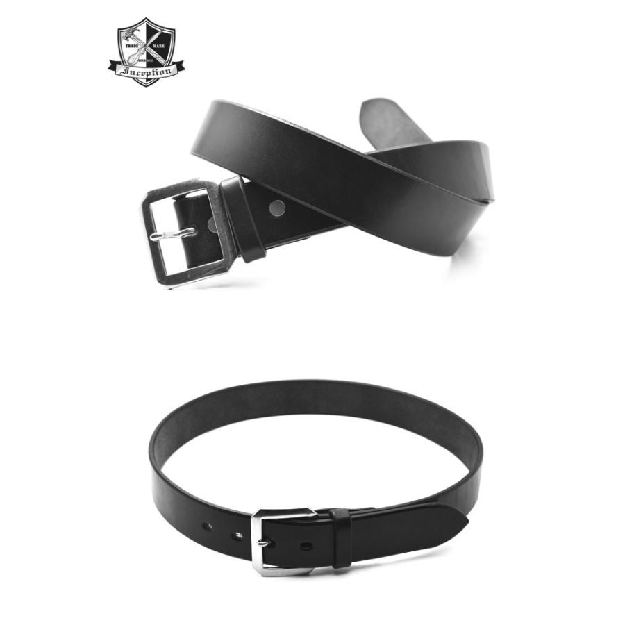 インセプション 財布 【32/34/36/38インチ対応】ベルト INCEPTION 40mm巾 栃木レザー サドルブラック IPSDB-01 牛革 日本製 | OPUS | 01