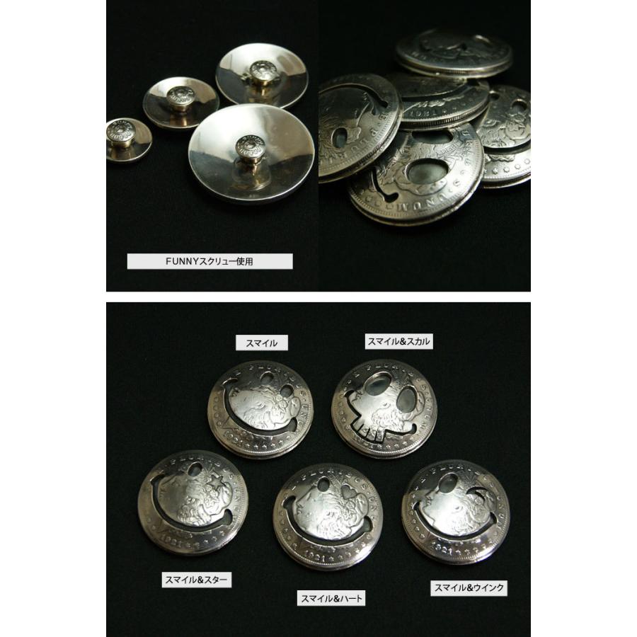 NORTH WORKS FUNNY/ファニー別注シルバーコインコンチョ＜NORTH WORKS 
