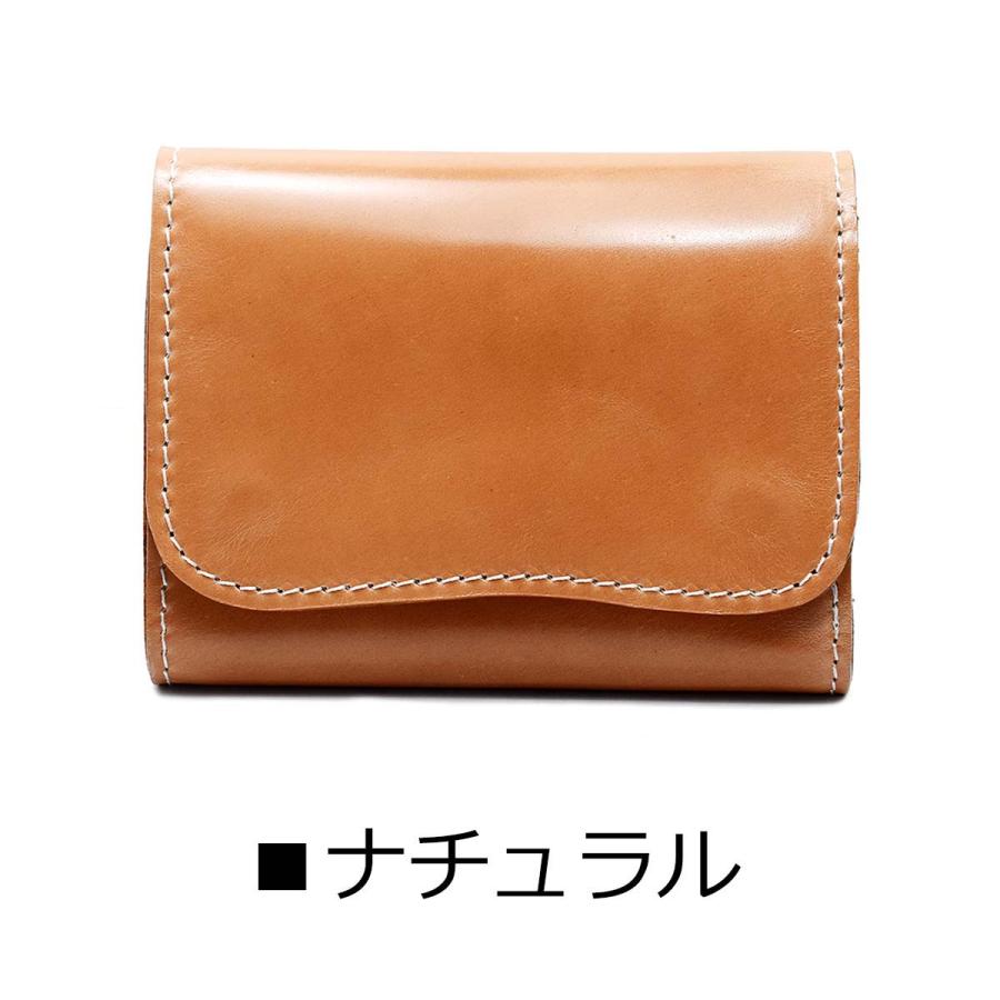新色追加！ 三つ折り財布 財布 新喜皮革 コードバン ミニ財布
