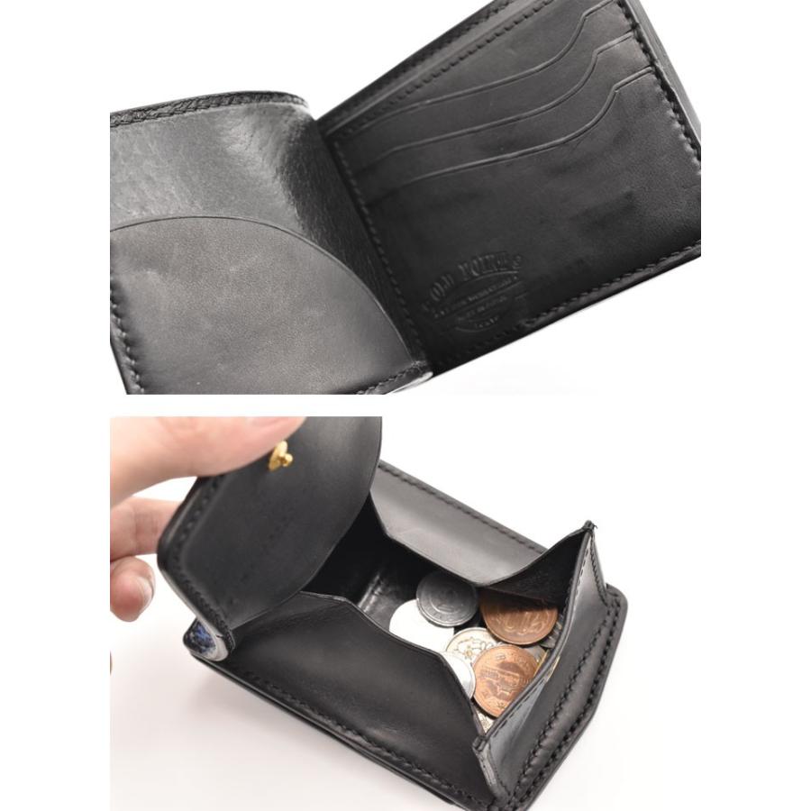 マネークリップ ミニウォレット 財布 小銭入れ付き オールドポイント「匠」 象革 エレファントレザー 限定 フォレストグリーン 爆買の画像