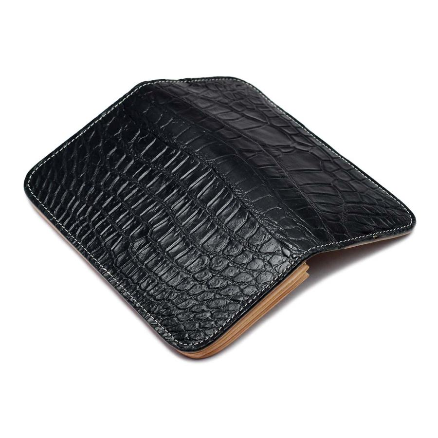 一枚革 ワニ革 長財布 ロングウォレット クロコダイル 一枚革 ワニ革 長財布 ロングウォレット クロコダイル