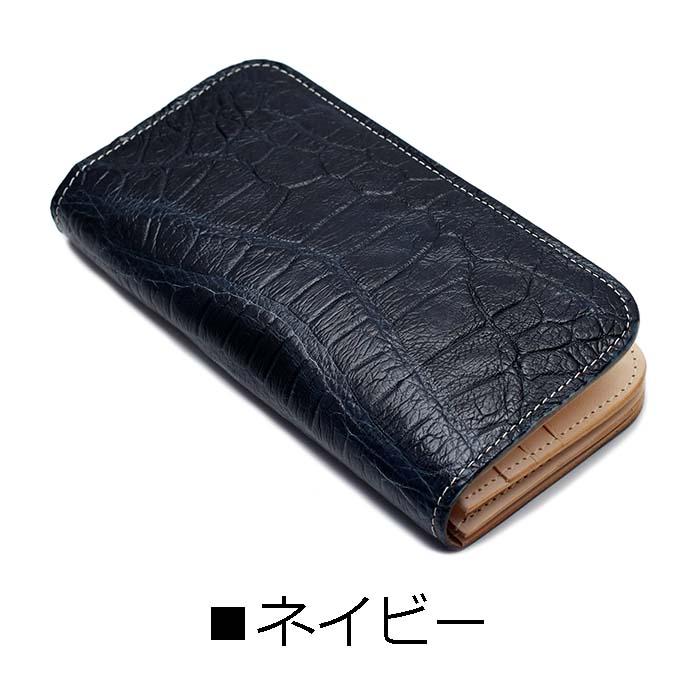 一枚革 ワニ革 長財布 ロングウォレット クロコダイル 一枚革 ワニ革 長財布 ロングウォレット クロコダイル