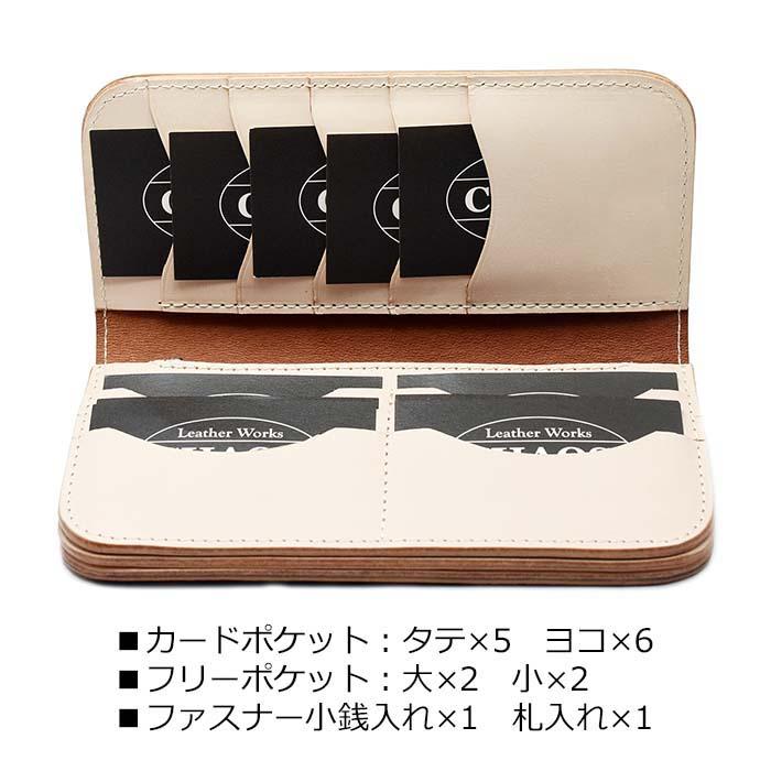 イバラエイ スタースティングレイ 梅花皮 かいらぎ ロングウォレット　エイ革 財布 ビブリー　ターコイズ　オールドポイント 次回入荷未定の画像