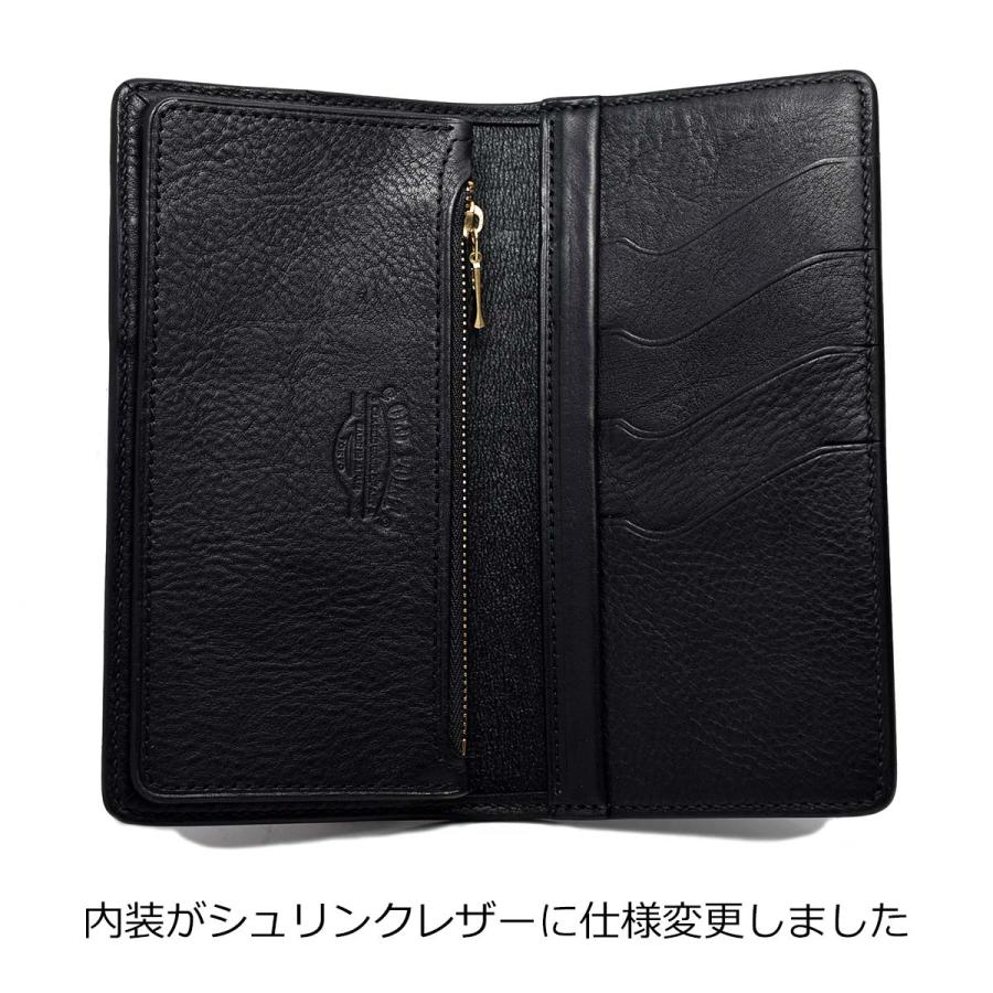 オールドポイント「匠」 ロングウォレット 長財布 財布 レーデルオガワ仕上げ コードバン ダークブルー/ブラックの画像