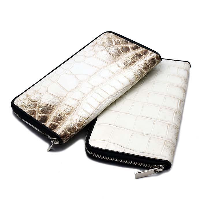 Amazon | [Genuine Crocodile leather] ダークブラウン クロコダイル革