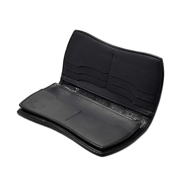 日本製 手縫い 財布 長財布 オールドポイント -匠 Takumi ハイエンド- シルバー製Dリング ロングウォレット 新喜皮革社製 レーデルオガワ コードバンの画像
