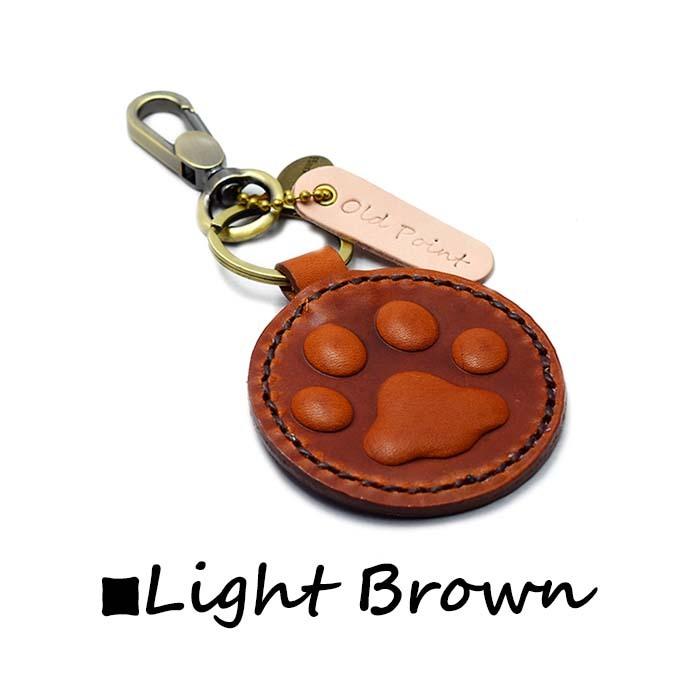 デニムリメイク チャーム ホルダー 飾り 犬 猫 肉球 Love トイプードル プニプニ 肉球 キーホルダー ハンドメイド 本革 両面 立体的 かわいい