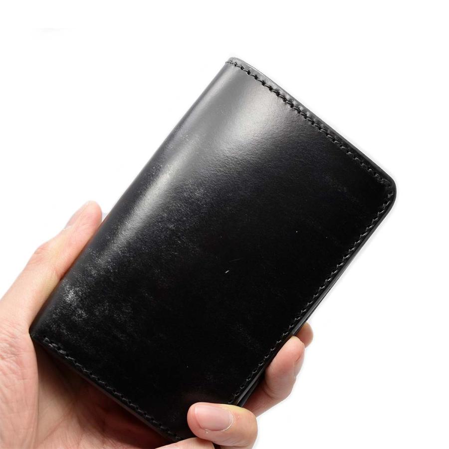オーパス 財布 英国産 UKブライドルレザー ミドルウォレット 日本製