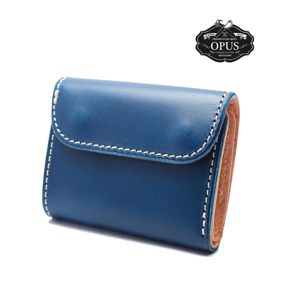 OPUS オーパス 財布 ショートウォレットイタリアンレザー ブッテーロ 