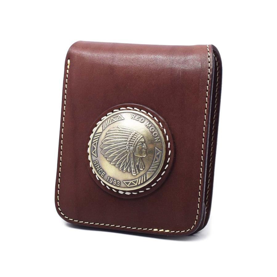 REDMOON レッドムーン 財布 長財布 二つ折り オリジナルコンチョ REDMOON レッドムーン 財布 長財布 二つ折り オリジナルコンチョ